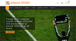 Desktop Screenshot of kangasport.com.au