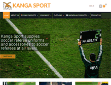 Tablet Screenshot of kangasport.com.au